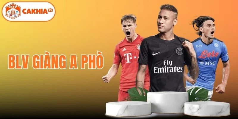 BLV Giàng A Phò – Giọng Bình Luận Bóng Đá Hot Tại Cakhia